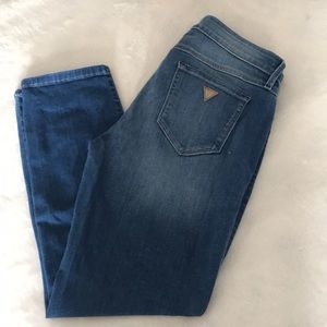 GUESS cropped jeans